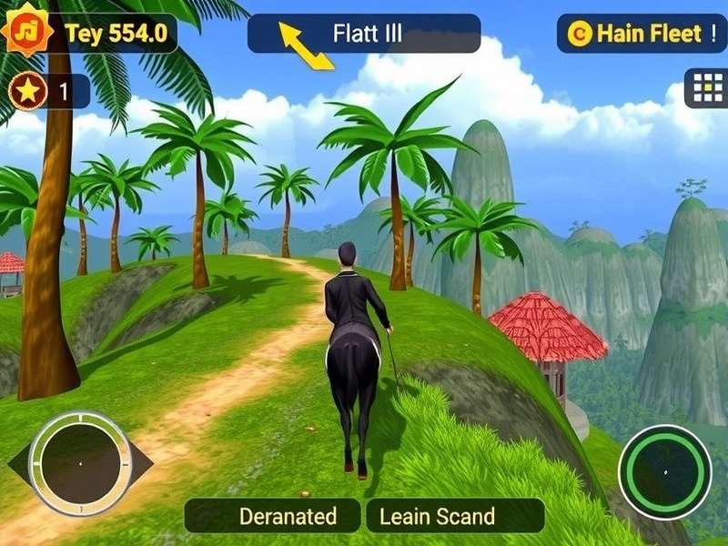 Gallop Pro Rainforest Rush Gameplay Screenshot